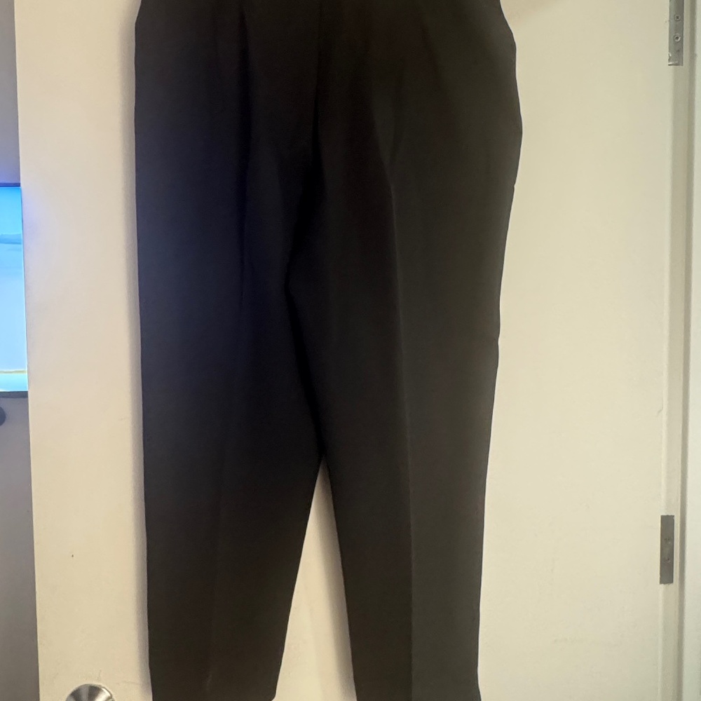 Black Pants with Belt